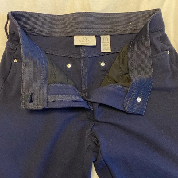 Chicos Navy Blue Pants - Picture 2 of 10